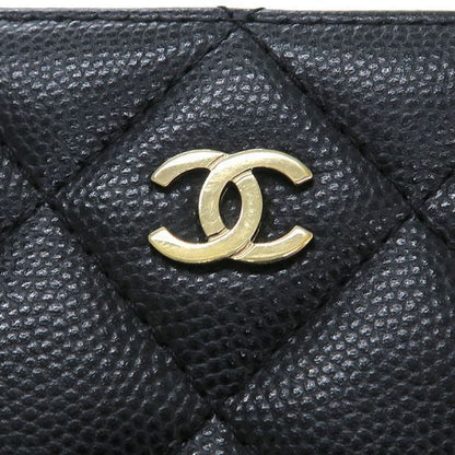 Chanel Quilted Caviar Chain Messenger Bag