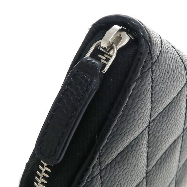 Chanel Quilted Caviar Coin Case