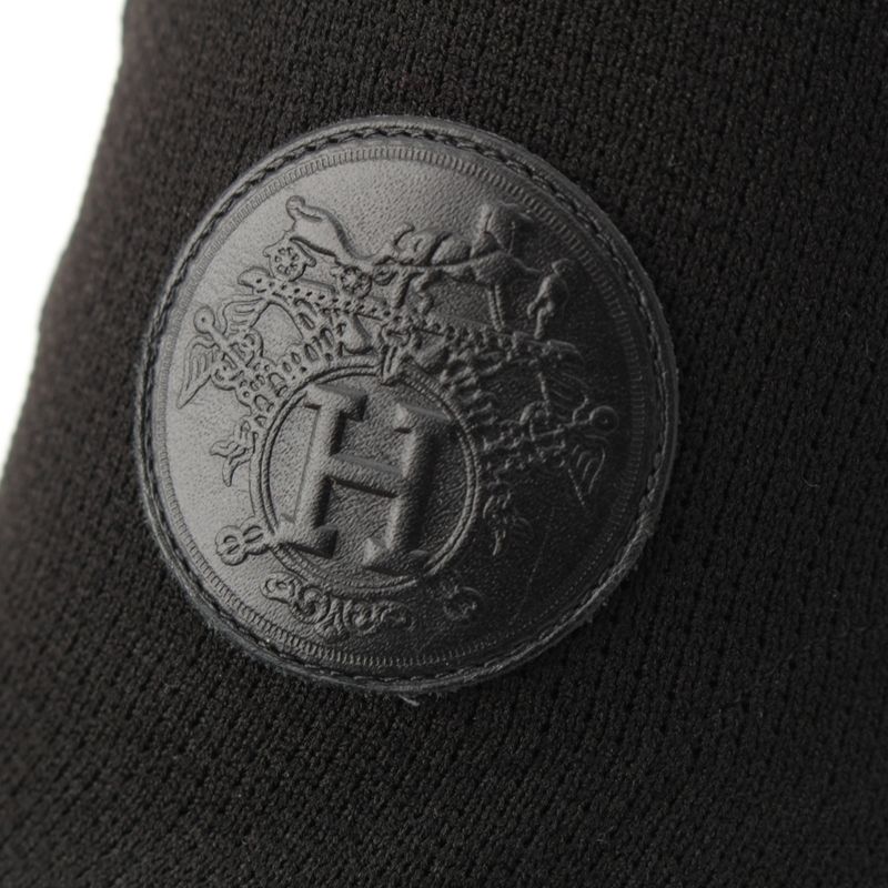 Hermes Knit Fontaine Long Boots Black 36