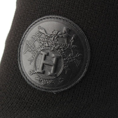 Hermes Knit Fontaine Long Boots Black 36
