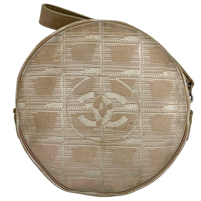 Chanel Neutral Pouch Beige New Travel