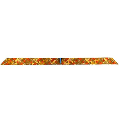 Hermes Ribbon Twilly Orange Cleaned Scarf