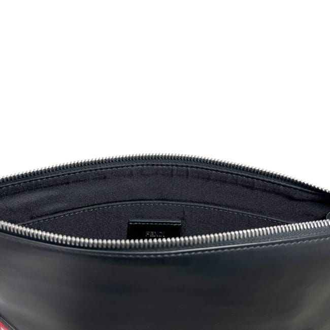 Fendi Clutch Black Bugs
