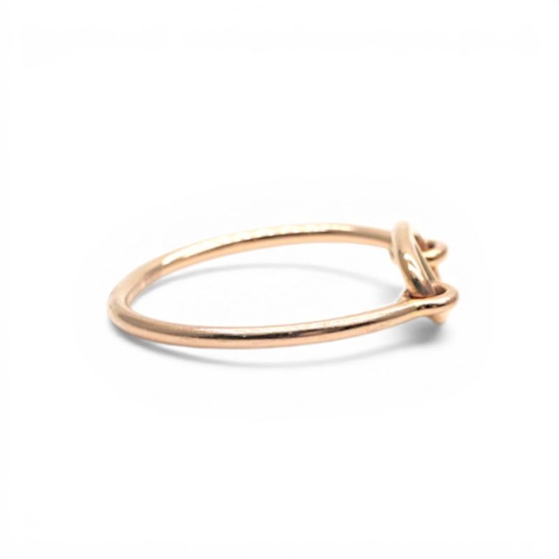Hermes Chaine D'ancre Ring 750 Gold