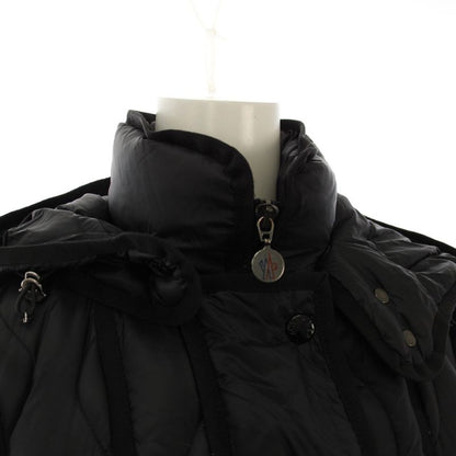 Moncler Lon Giubbotto Down Coat Outer Hood 00 Black YT