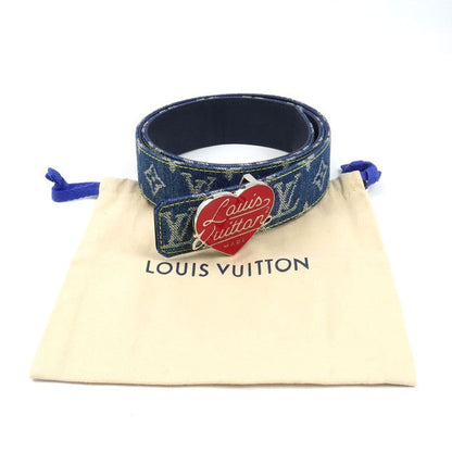 Louis Vuitton Ceinture Lvheart Belt Blue