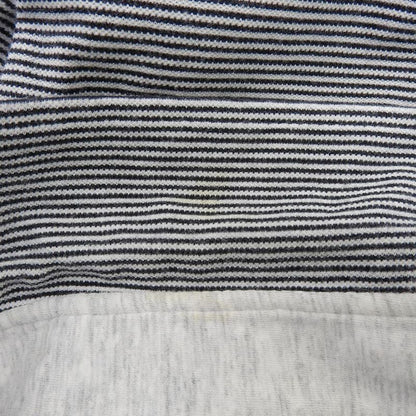 Brunello Cucinelli Cotton Border Polo Shirt Top White Black XS