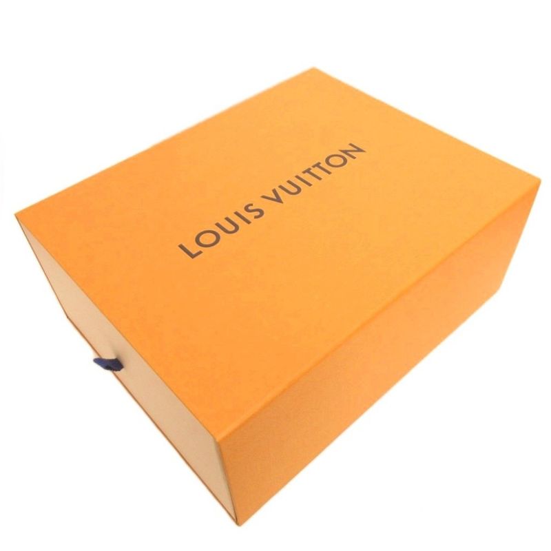Louis Vuitton Sneakers High Cut Lvlogo Leather 8 Black