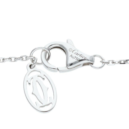 Cartier Diamant Leger 18k White Gold Diamond Necklace XS