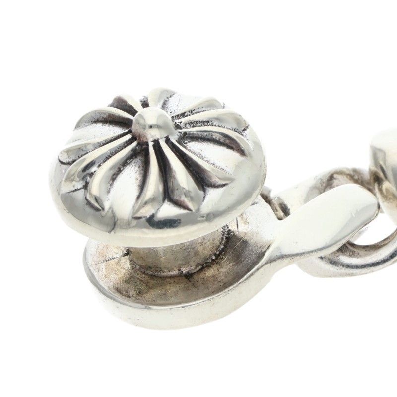 Chrome Hearts Clsc Chn Lnk Classic Link Clip Silver Bracelet