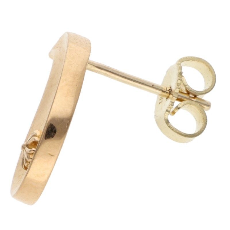 Chrome Hearts Yin Yang Gold Earrings
