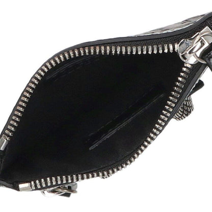 Balenciaga le Cagole Graffiti Leather Coin Case