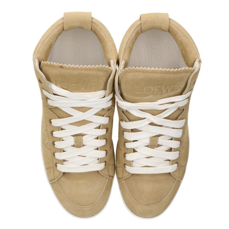 Loewe Anagram Leather Suede Sneakers 42