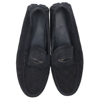 Louis Vuitton Damier Suede Leather Loafers 9.5