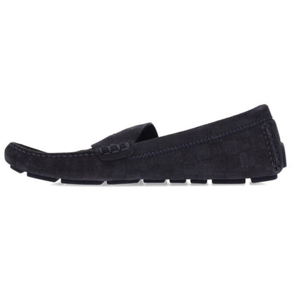 Louis Vuitton Damier Suede Leather Loafers 9.5