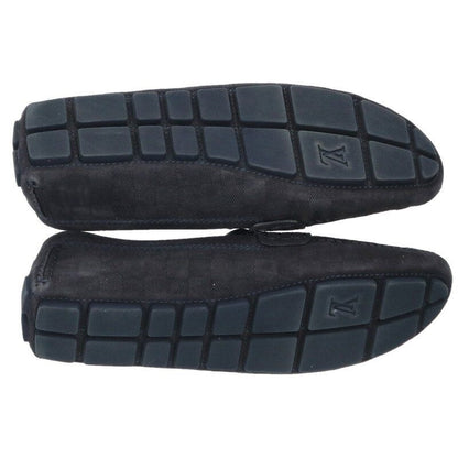 Louis Vuitton Damier Suede Leather Loafers 9.5