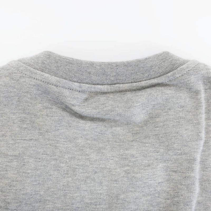 Hermes Crew Neck Sweatshirt Clou de Selle Gray S Cotton Short Sleeve Top