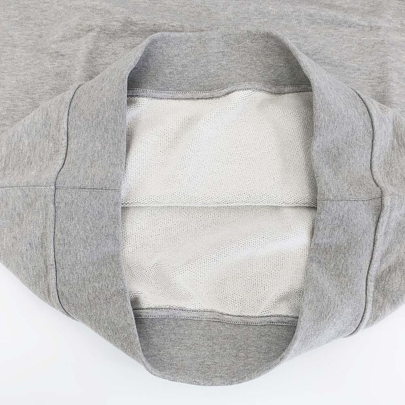 Hermes Crew Neck Sweatshirt Clou de Selle Gray S Cotton Short Sleeve Top