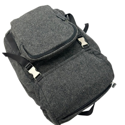 Prada Backpack Wool Gray — view 5