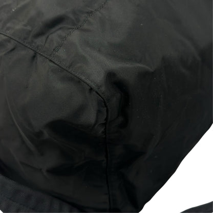 Prada Triangle Logo Boston Bag Nylon Black — view 7