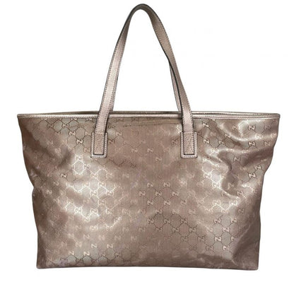 Gucci GG Supreme Tote Joy Handbag Gold