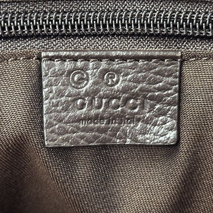 Gucci GG Canvas 2-Way Shoulder Bag Brown Beige A4 Business School Commuting