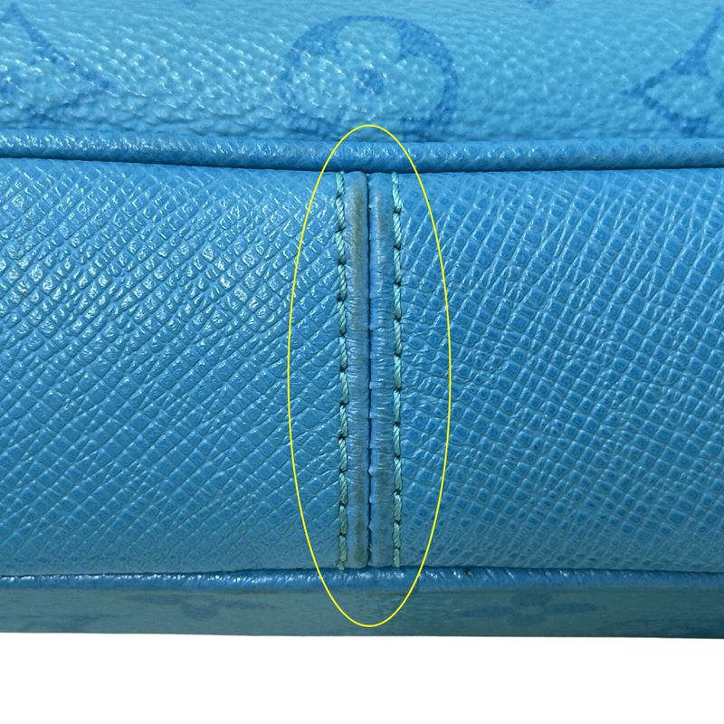 Louis Vuitton Belt Bag Taigarama Monogram Outdoor Ragn Blue