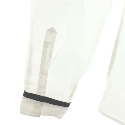 Versace Versus Shirt Long Sleeve Piping 50 White Black CX