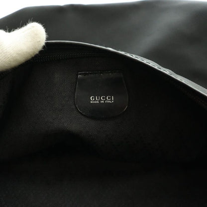 Gucci Clutch Second Pouch Nylon Black SS