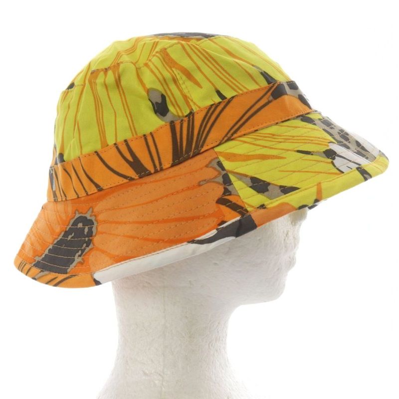 Dolce & Gabbana Hat Bucket Hat Leopard Floral Pattern Multicolor