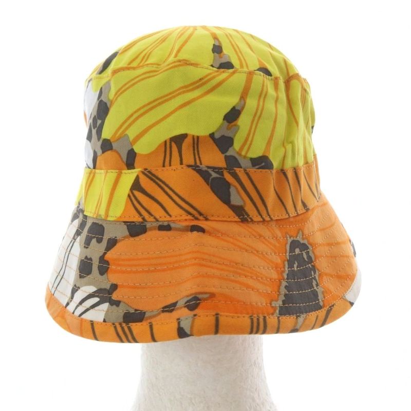 Dolce & Gabbana Hat Bucket Hat Leopard Floral Pattern Multicolor