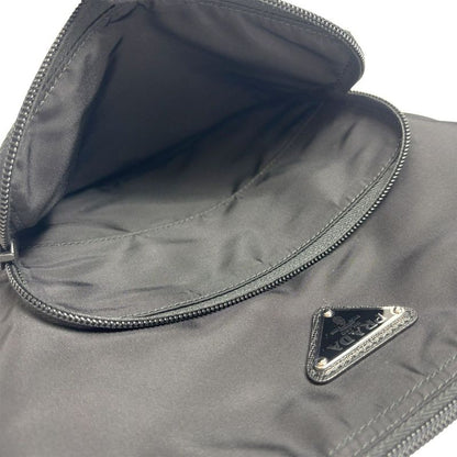 Prada Nylon Shoulder Bag Black