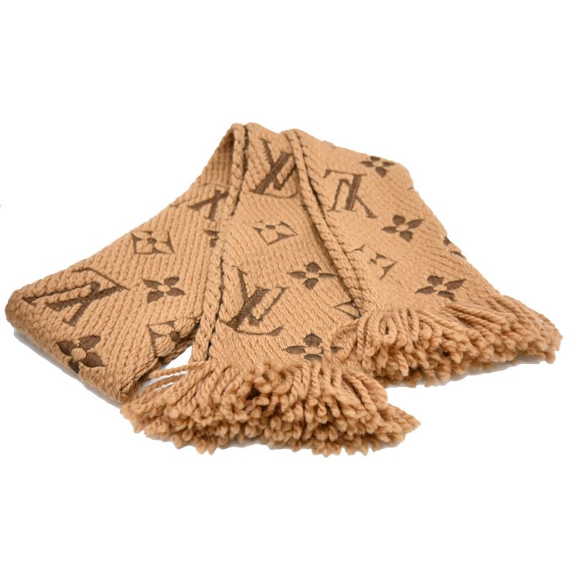 Louis Vuitton Scarf Scarves Beige