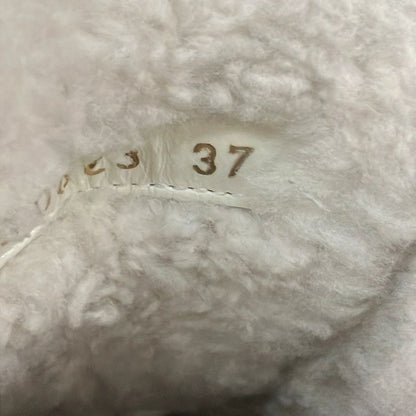 Dior Sneakers 37 White Light Gray Leather Lambskin