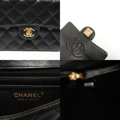 Chanel Shoulder Bag Caviar Leather Mini Quilted
