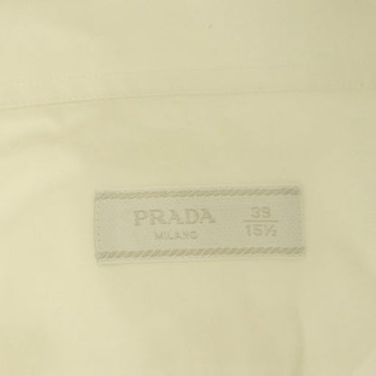 Prada Dress Shirt 39 15.5 White SS