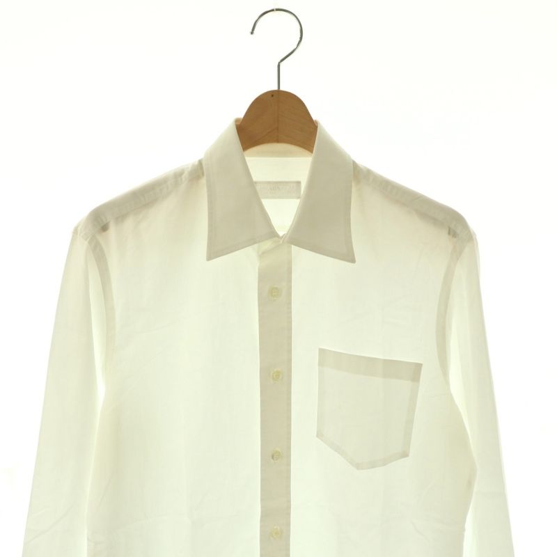 Prada Dress Shirt 39 15.5 White SS
