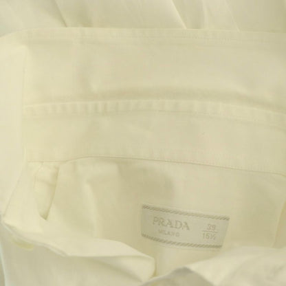 Prada Dress Shirt 39 15.5 White SS