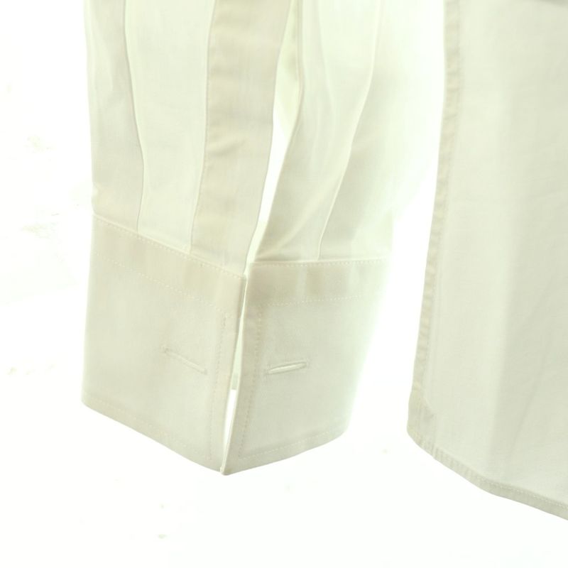 Prada Dress Shirt 39 15.5 White SS