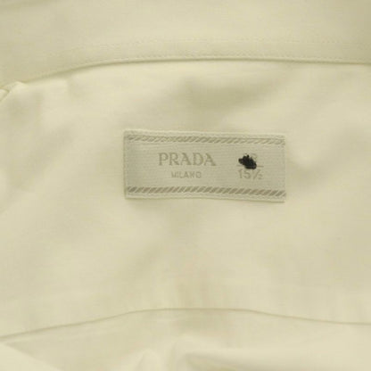Prada Dress Shirt 39 15.5 White SS