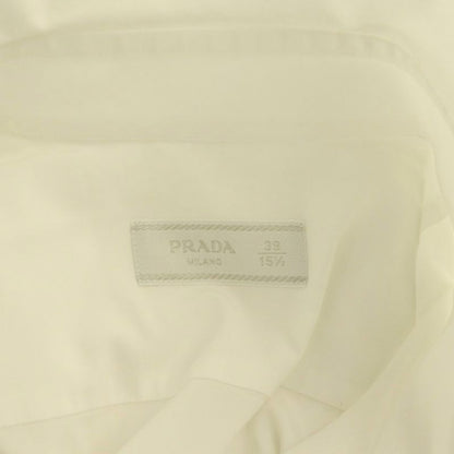 Prada Dress Shirt 39 15.5 White SS
