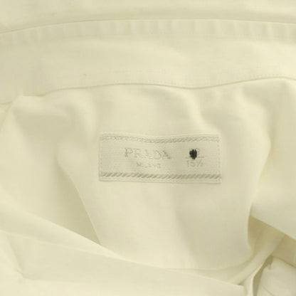 Prada Dress Shirt 39 15.5 White SS