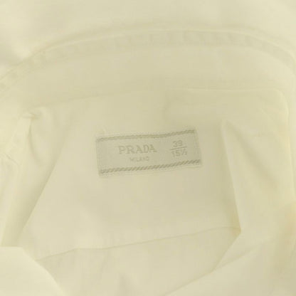 Prada Dress Shirt 39 15.5 White SS
