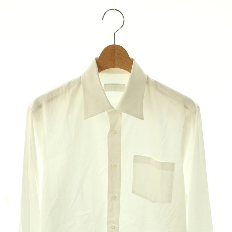 Prada Dress Shirt 39 15.5 White SS