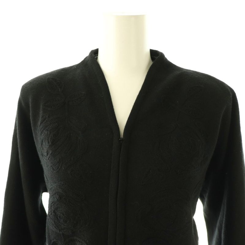 Dior Cardigan Knit Peplum L Black ES