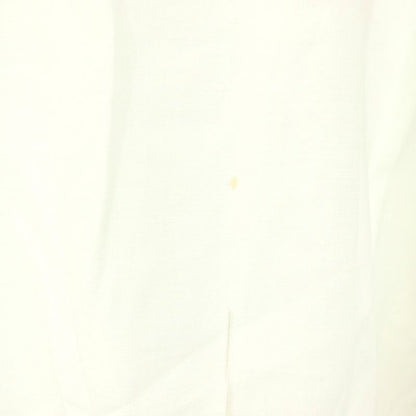 Prada Long Sleeve Shirt Cotton 39 White CX