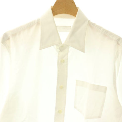 Prada Long Sleeve Shirt Cotton 39 White CX
