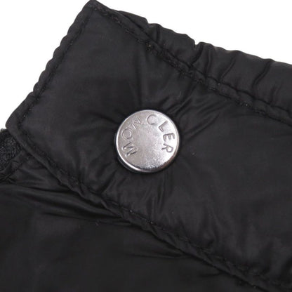 Moncler 2 Silver Nylon Black Down Vest