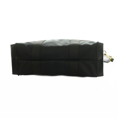 Versace Medusa Nylon 2-Way Shoulder Bag Black