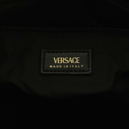 Versace Medusa Nylon 2-Way Shoulder Bag Black